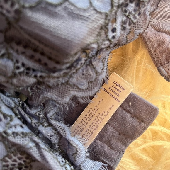 Cacique lightly lined french  balconette 44Ddd light blue - Picture 2 of 3